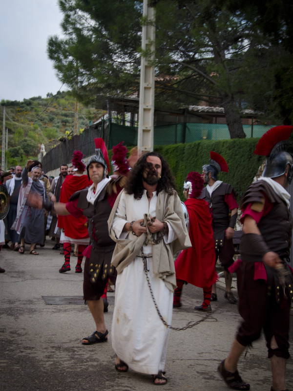 Representación de la Pasión Viviente de Iriépal en Guadalajara. Fotografia de Ana  García Sánchez 