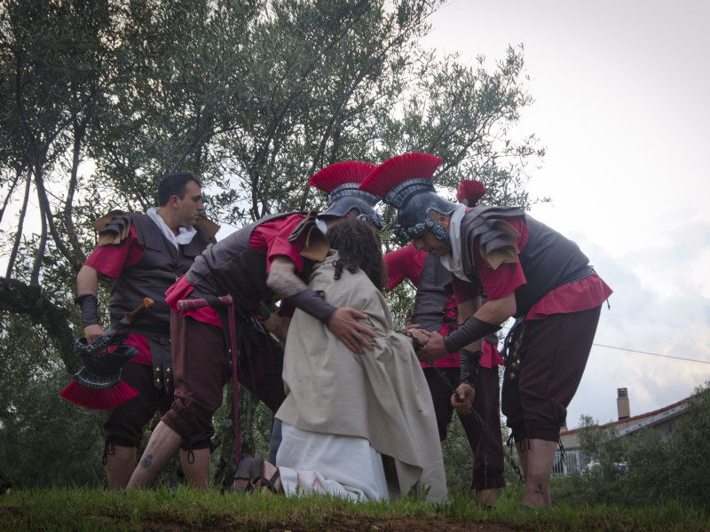 Representación de la Pasión Viviente de Iriépal en Guadalajara. Fotografia de Ana  García Sánchez 