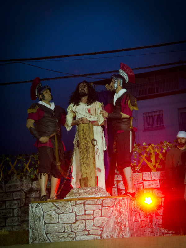 Representación de la Pasión Viviente de Iriépal en Guadalajara. Fotografia de Ana  García Sánchez 