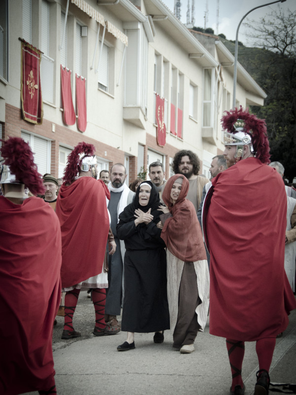 Representación de la Pasión Viviente de Iriépal en Guadalajara. Fotografia de Ana  García Sánchez 