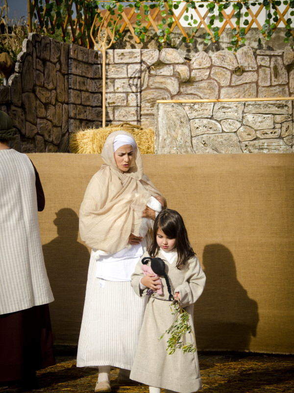 Representación de la Pasión Viviente de Iriépal en Guadalajara. Fotografia de Ana  García Sánchez 