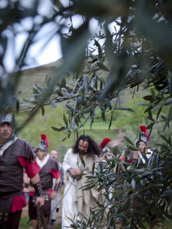 Representación de la Pasión Viviente de Iriépal en Guadalajara. Fotografia de Ana  García Sánchez 