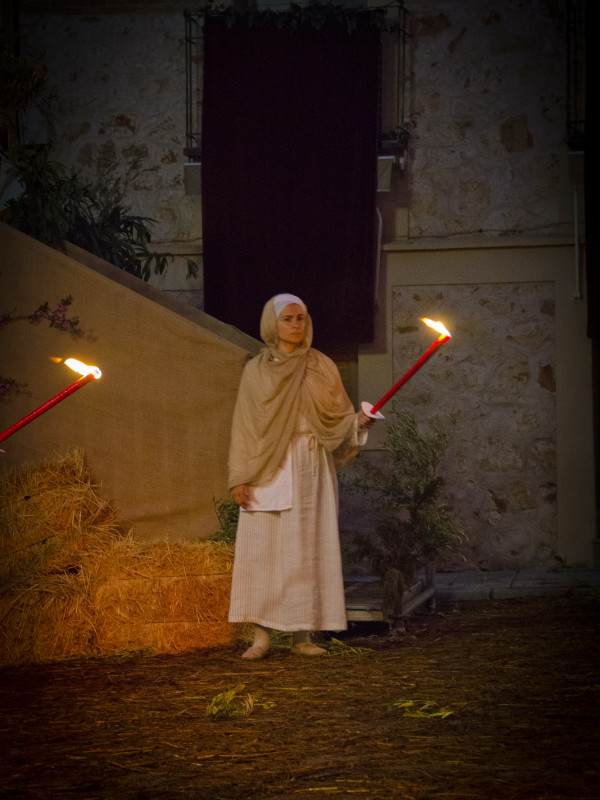Representación de la Pasión Viviente de Iriépal en Guadalajara. Fotografia de Ana  García Sánchez 