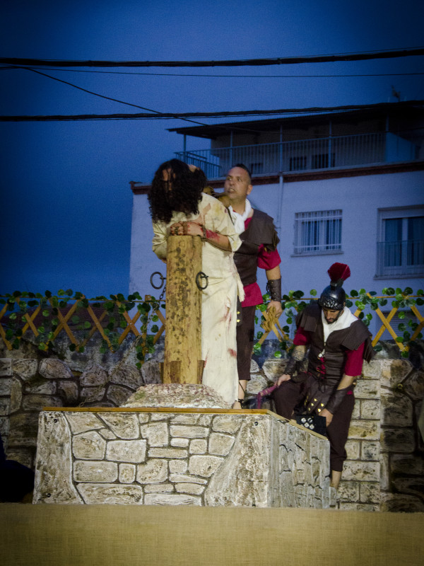 Representación de la Pasión Viviente de Iriépal en Guadalajara. Fotografia de Ana  García Sánchez 