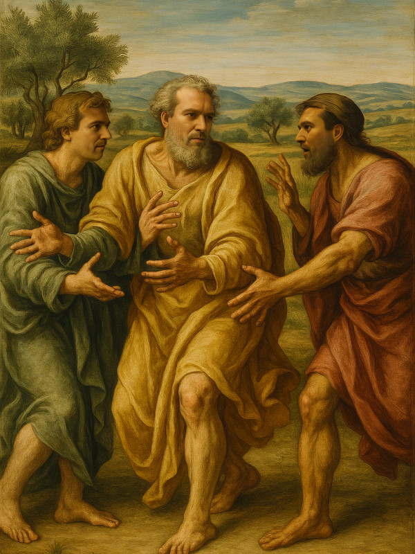 Representación de la Pasión Viviente de Iriépal en Guadalajara. Fotografia de Cuadros Pasión 