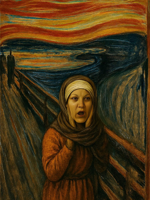 Representación de la Pasión Viviente de Iriépal en Guadalajara. Fotografia de Cuadros Pasión 