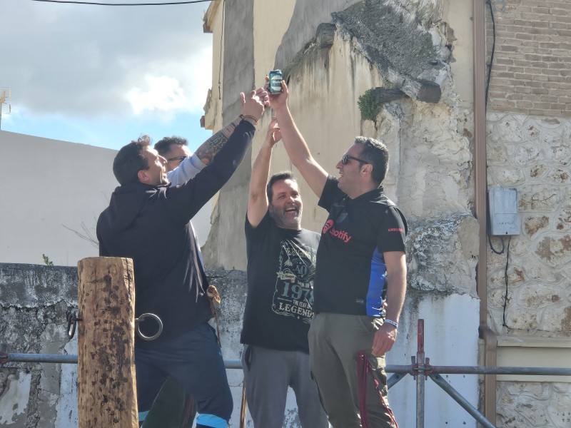 Representación de la Pasión Viviente de Iriépal en Guadalajara. Fotografia de Ensayo General 