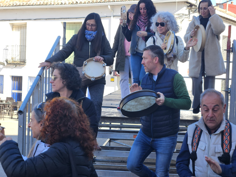 Representación de la Pasión Viviente de Iriépal en Guadalajara. Fotografia de Ensayo General 
