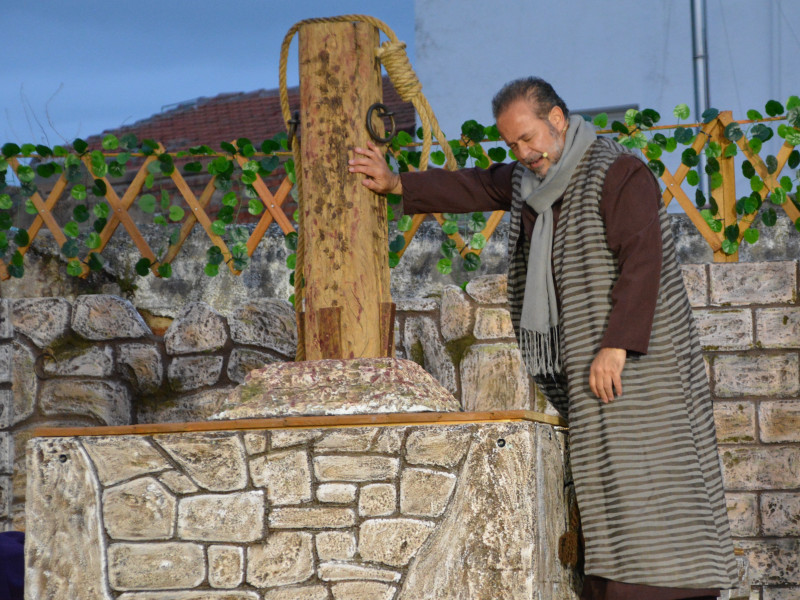 Representación de la Pasión Viviente de Iriépal en Guadalajara. Fotografia de Jos? Pastor 