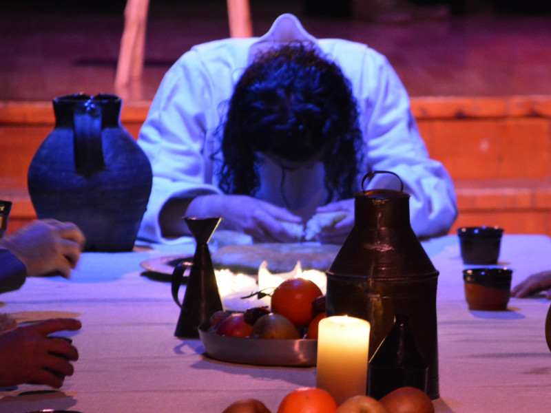Representación de la Pasión Viviente de Iriépal en Guadalajara. Fotografia de Jos? Pastor 