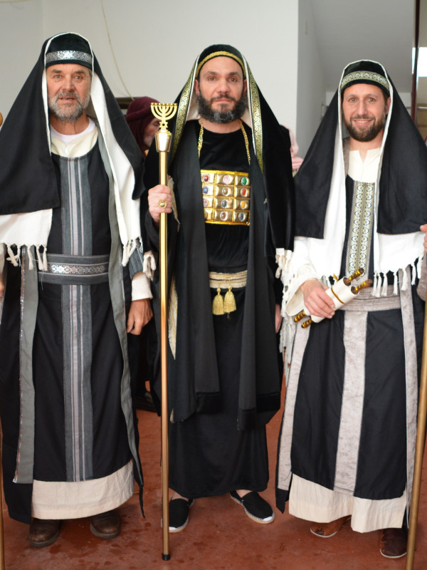 Representación de la Pasión Viviente de Iriépal en Guadalajara. Fotografia de Jos? Pastor 