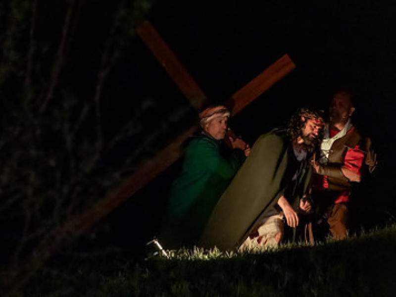 Representación de la Pasión Viviente de Iriépal en Guadalajara. Fotografia de M. VANESSA TABERNERO 