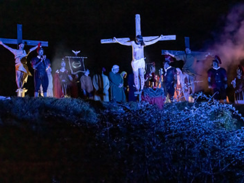 Representación de la Pasión Viviente de Iriépal en Guadalajara. Fotografia de M. VANESSA TABERNERO 