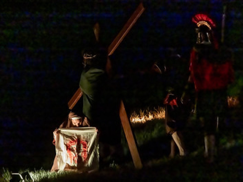 Representación de la Pasión Viviente de Iriépal en Guadalajara. Fotografia de M. VANESSA TABERNERO 