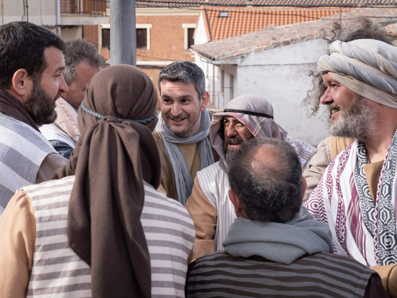 Representación de la Pasión Viviente de Iriépal en Guadalajara. Fotografia de Manuel Borrero 