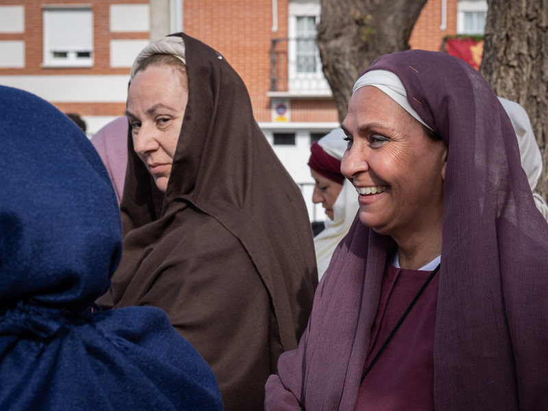 Representación de la Pasión Viviente de Iriépal en Guadalajara. Fotografia de Manuel Borrero 