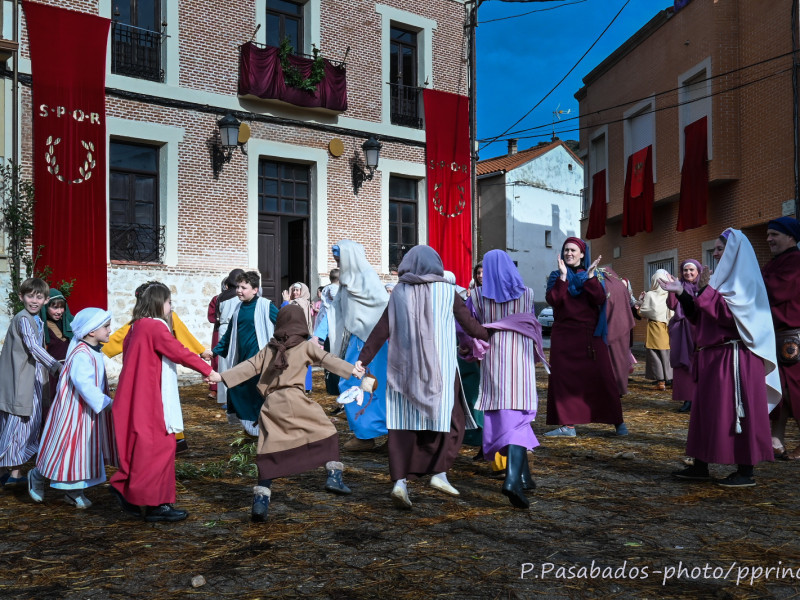 Representación de la Pasión Viviente de Iriépal en Guadalajara. Fotografia de Pablo Pasabados 