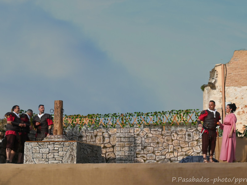 Representación de la Pasión Viviente de Iriépal en Guadalajara. Fotografia de Pablo Pasabados 