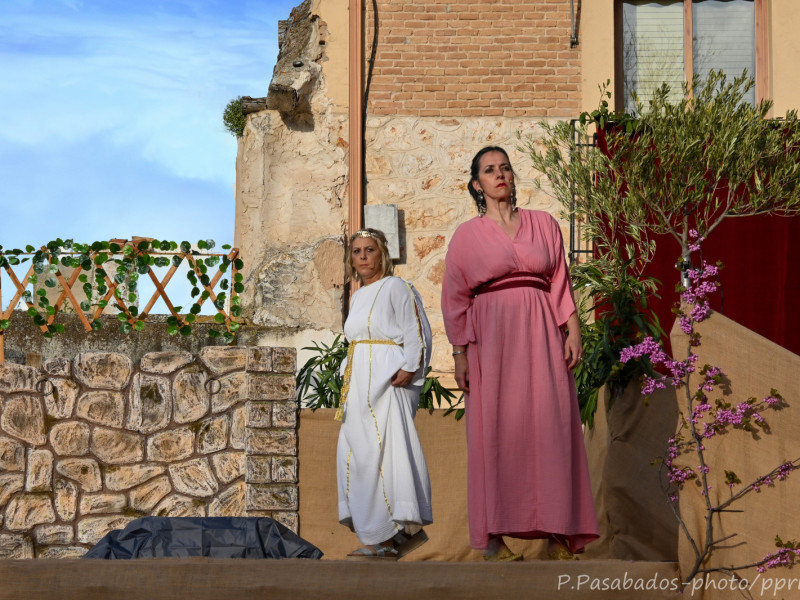 Representación de la Pasión Viviente de Iriépal en Guadalajara. Fotografia de Pablo Pasabados 