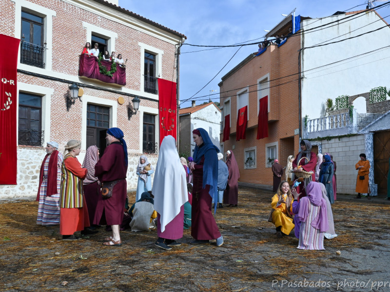 Representación de la Pasión Viviente de Iriépal en Guadalajara. Fotografia de Pablo Pasabados 