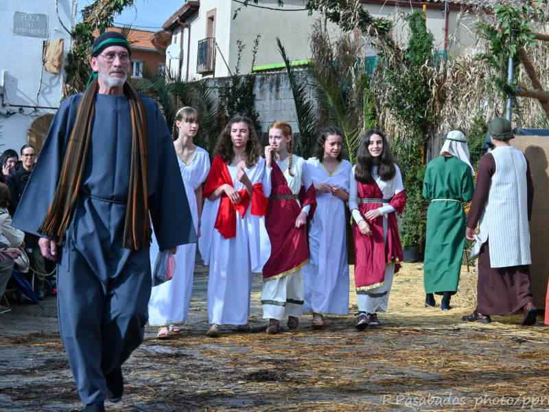 Representación de la Pasión Viviente de Iriépal en Guadalajara. Fotografia de Pablo Pasabados 