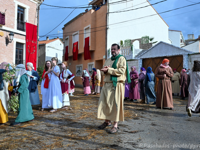 Representación de la Pasión Viviente de Iriépal en Guadalajara. Fotografia de Pablo Pasabados 