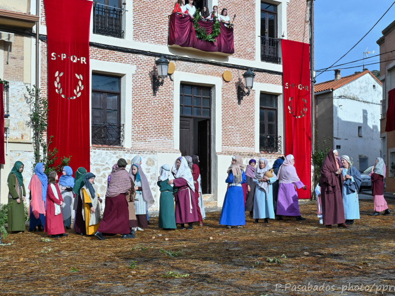 Representación de la Pasión Viviente de Iriépal en Guadalajara. Fotografia de Pablo Pasabados 
