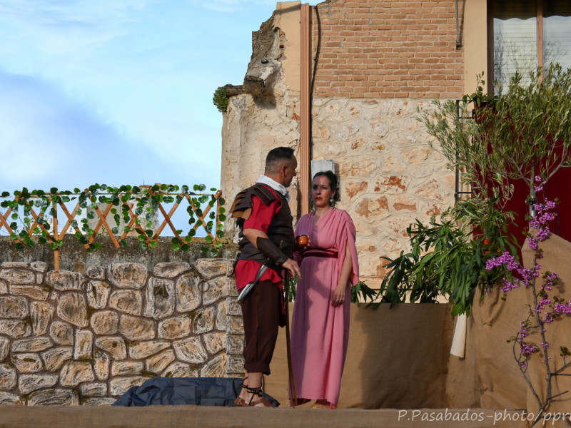 Representación de la Pasión Viviente de Iriépal en Guadalajara. Fotografia de Pablo Pasabados 