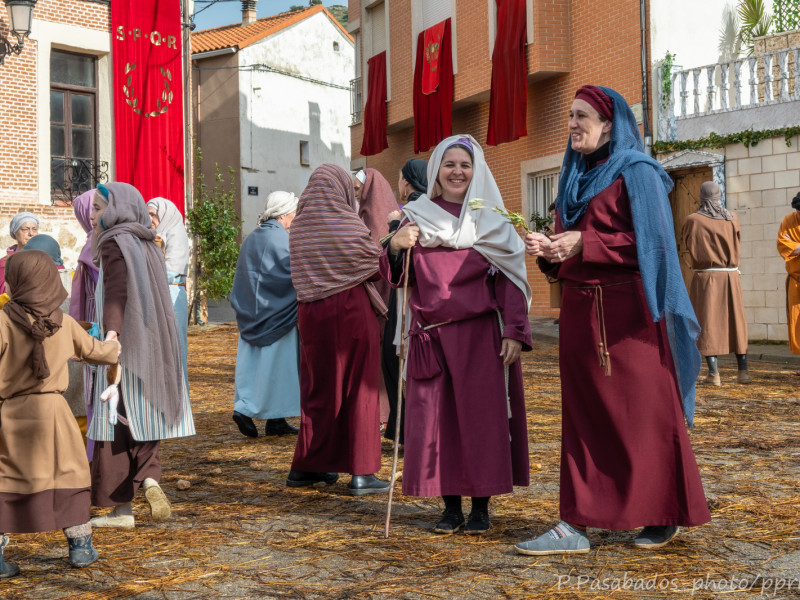 Representación de la Pasión Viviente de Iriépal en Guadalajara. Fotografia de Pablo Pasabados 